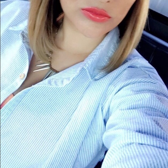 Pinstripe Cowgirl MO:Vint Shirt - Picture 3 of 4